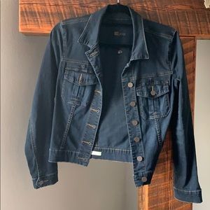 KUT Dark denim Jean Jacket.